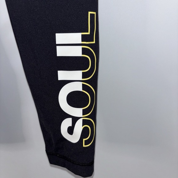 Lululemon SoulCycle Wunder Under Crop Leggings Black High Rise Size 6 - Picture 2 of 8